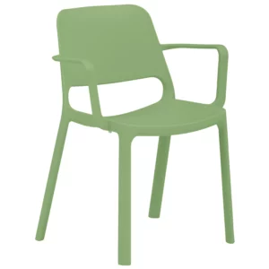 Stapelstuhl mit Armlehnen 2051 (2 Stück Packung), Polypropylen, outdoorgeeignet