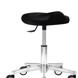 Funktionsdrehhocker mit 3D-Komfortsitz