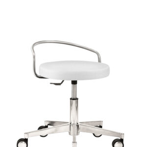 Funktionsdrehhocker mit Rückenbügel