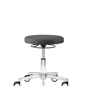 Funktionsdrehhocker mit Maxi- Polstersitz