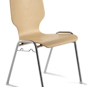 Funktionaler Stapelstuhl mit Reihenverbindern