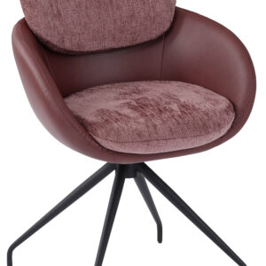 Design-Sessel mit weichen, organischen Rundungen