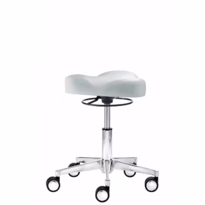 Funktionsdrehhocker mit ergonomischem Dreiecks-Sitz